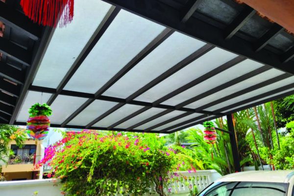 Polycarbonate Awning Roof - PJM Roofer
